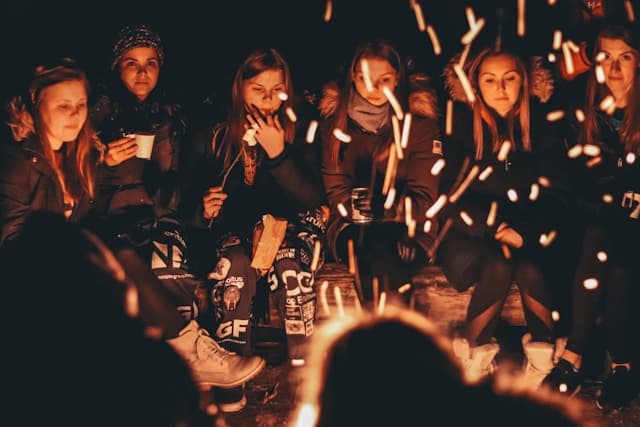 People connecting